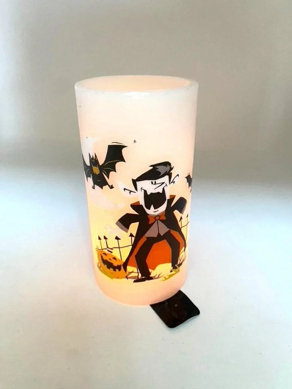 Vintage 2 Target Halloween Faux Candles 6